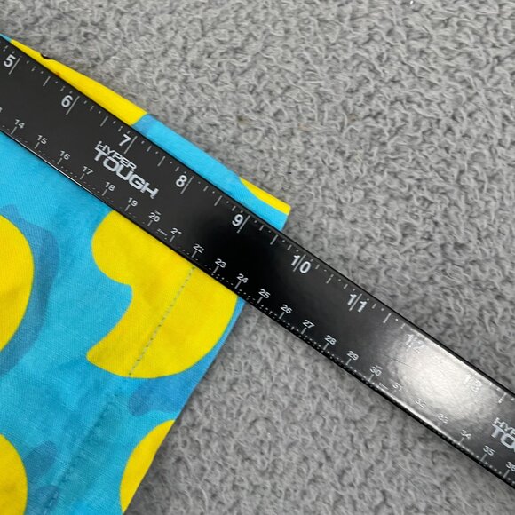 Tipsy Elves Rubber Ducky Hawaiian Shirt Men L Blue Short Sleeve Button Front - Picture 9 of 10